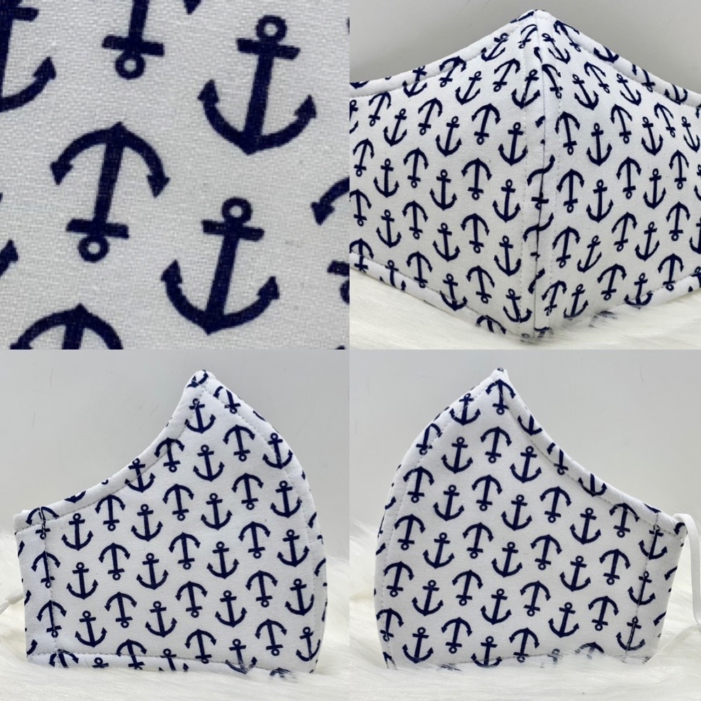 Ship Anchor adult face mask